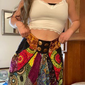 Boho Patchwork Pants